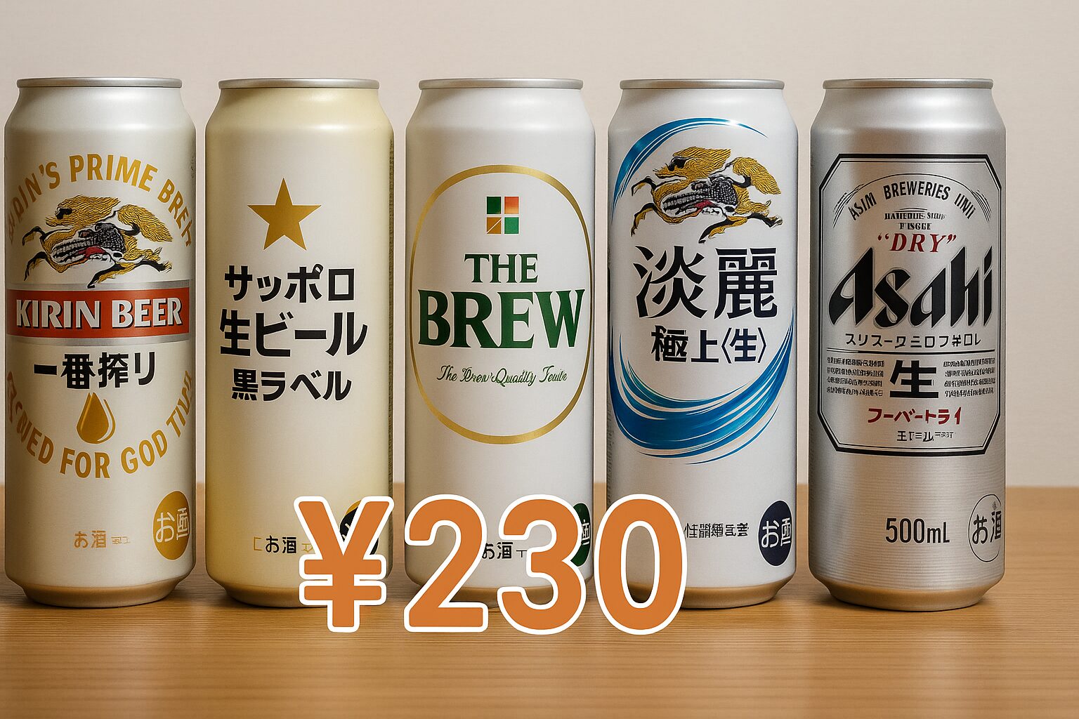 美味しい?セブンのPBビール(糖質ゼロも)