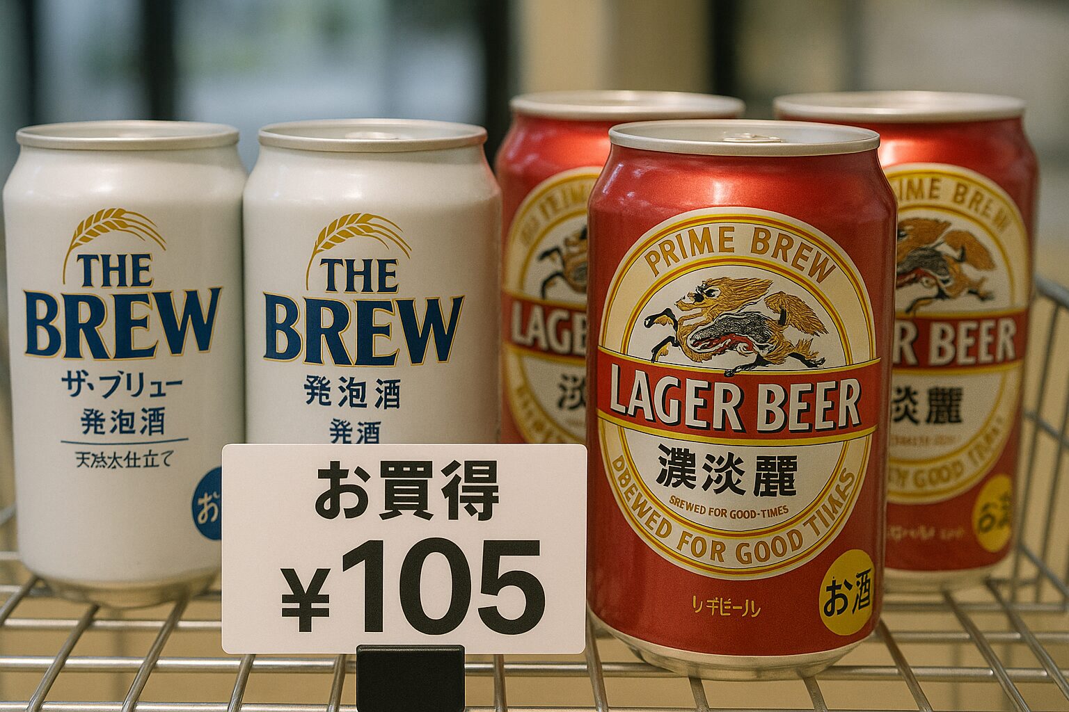 ビールが安く買える店はどこですか?