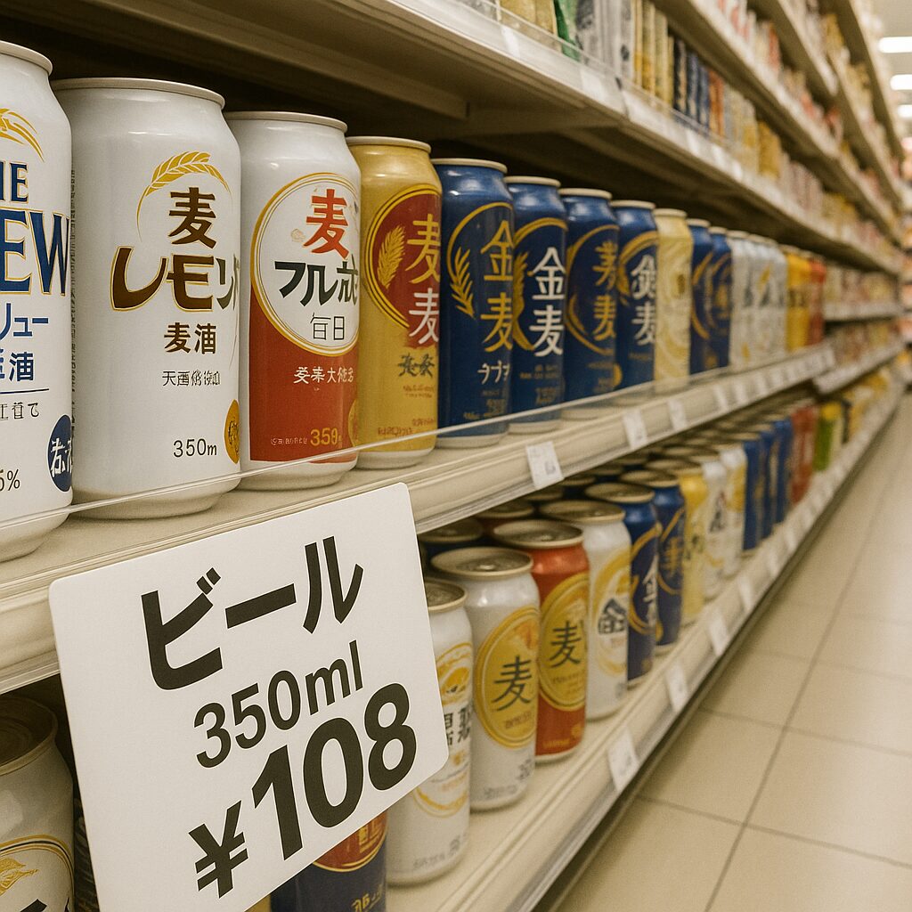 スーパーのビールは安い?価格傾向