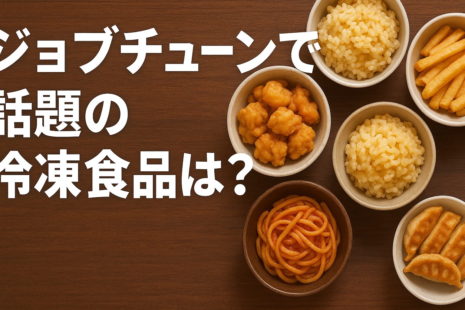 ジョブチューンで話題の冷凍食品は?