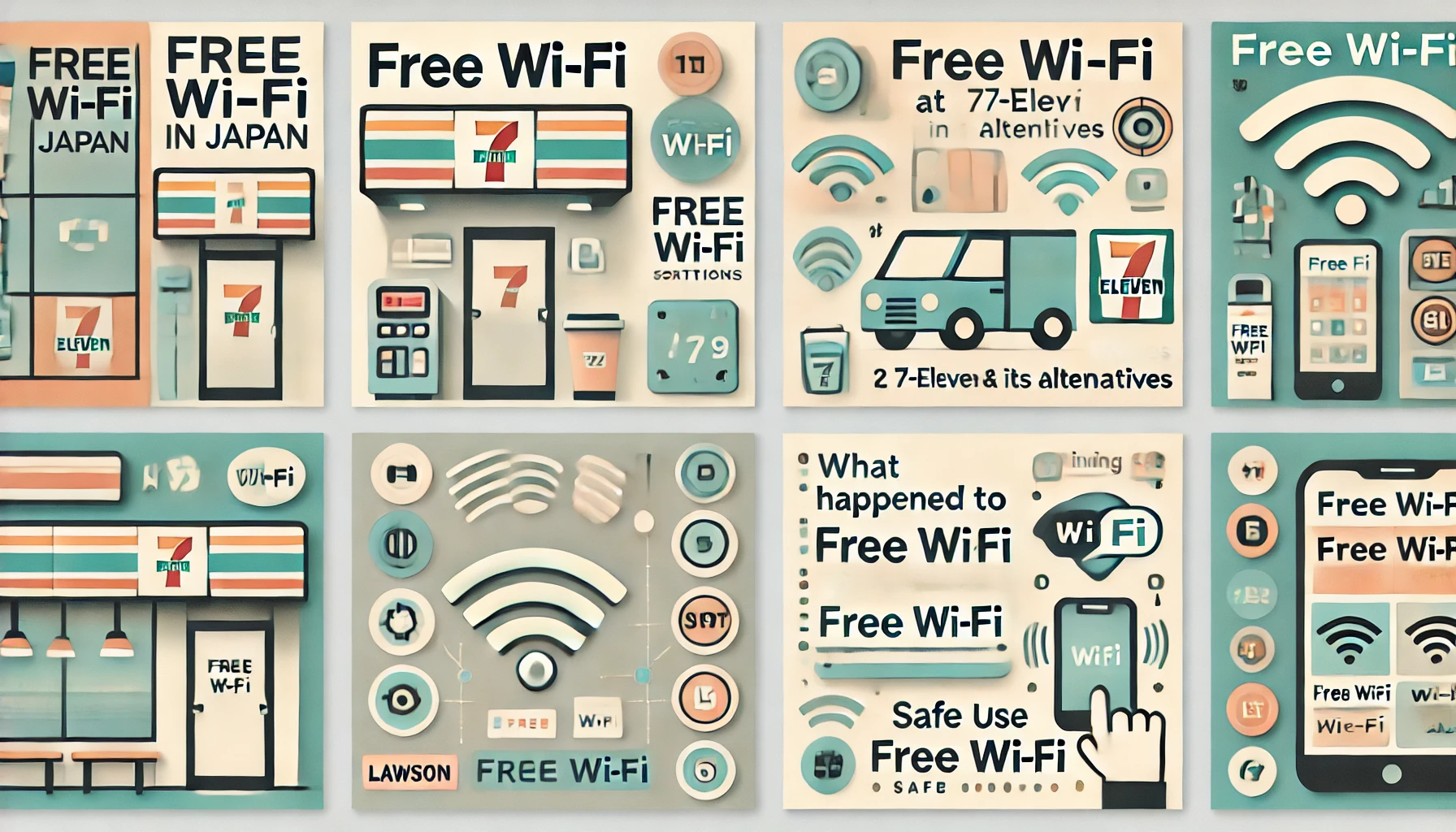 セブンスポットの代わりになるフリーWi-Fi