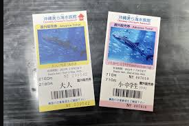 美ら海水族館チケットの割引、ローソンでの現状