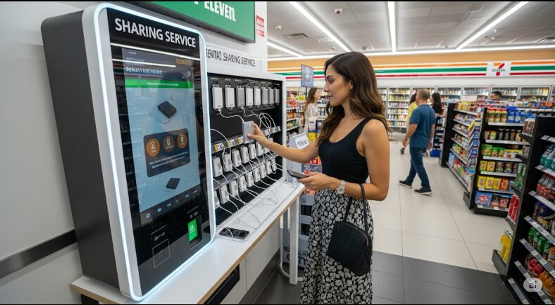 コンビニでモバイル充電器は売ってますか?