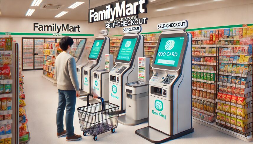 ファミリーマートのセルフレジで使える？