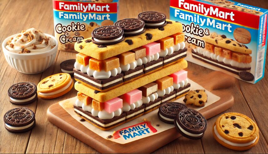 シュークリーム版クッキーアンドクリーム