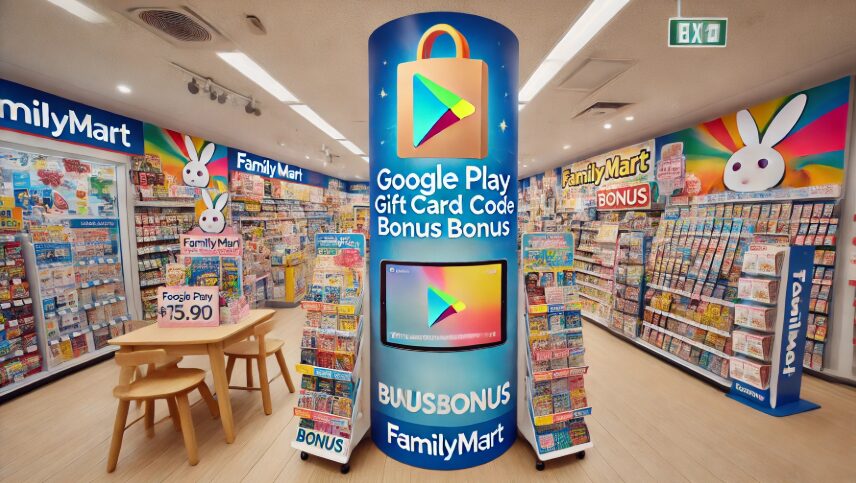 解説 ファミリーマートgoogleplayギフトカードコード増量キャンペーン