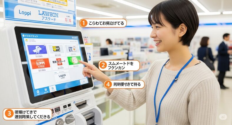 ローソンでチケットを取る方法はありますか?