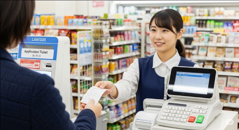 ローソン店頭でのチケットの買い方