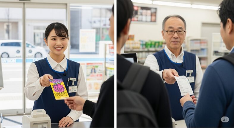 店頭での支払いとコンビニ入金の違い