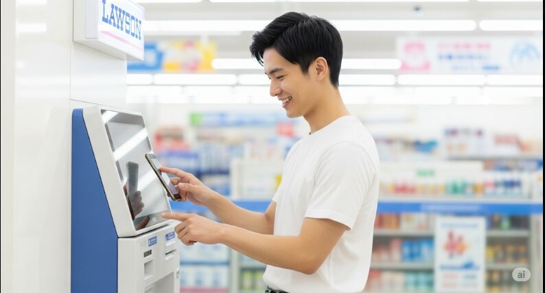 ローソンATMなら現金チャージが可能