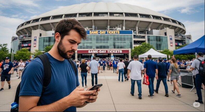 試合当日の当日券は購入できるか