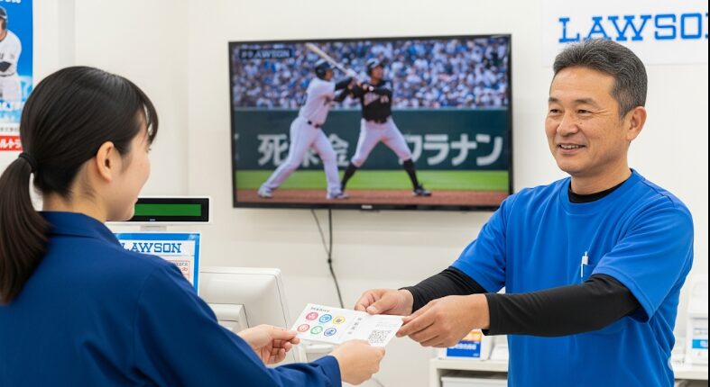 プロ野球チケットをローソンで購入する