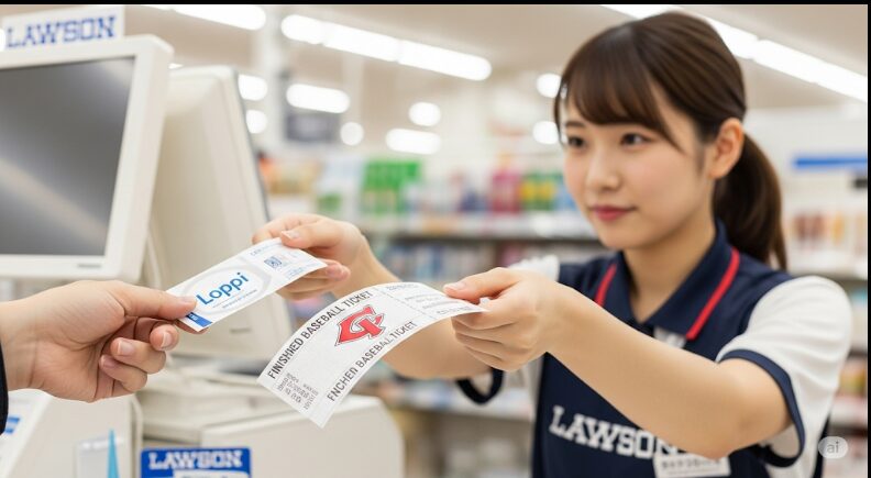野球チケットはローソンでどう発券する?
