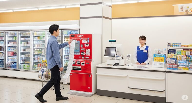 コンビニのLoppiで購入する場合の流れ