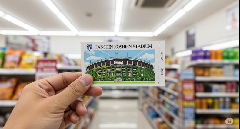 甲子園のチケットをコンビニで買うには？