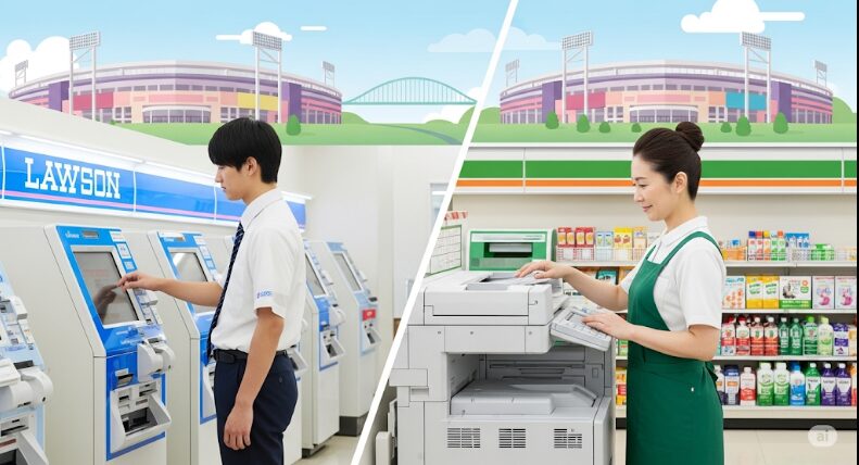 セブンイレブンでのチケット購入との違い