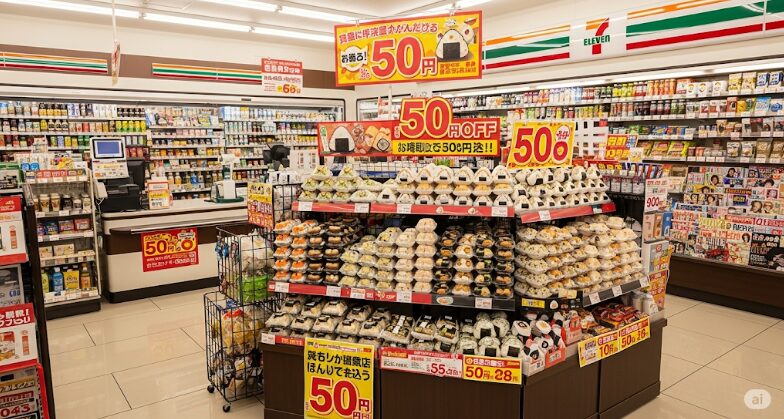 おにぎり50円引きセールの詳細