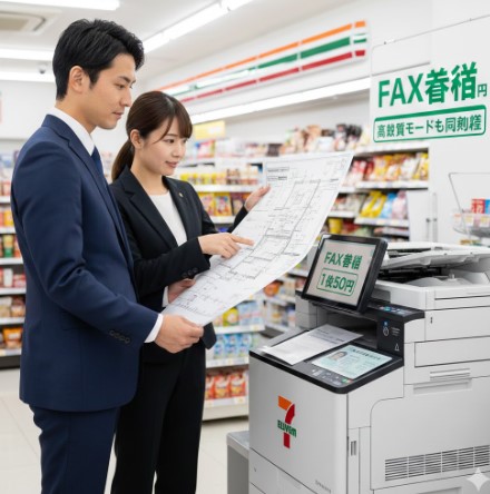 セブンイレブンFAX料金は一律50円！送受信の注意点も解説