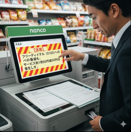 FAXの送り方と操作手順