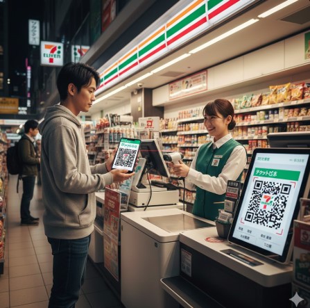 セブンイレブンでのチケットぴあ支払いの手順と手数料