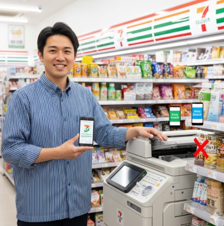 セブンイレブンでプリントスマッシュは使える？代わりのアプリも解説