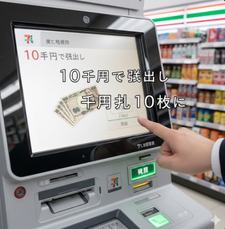 買い物をして高額紙幣を崩すコツ