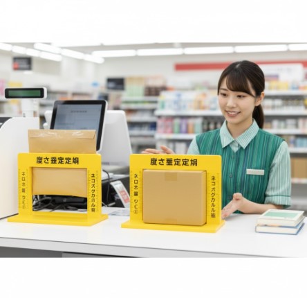 ネコポス用段ボールのサイズと厚さ制限