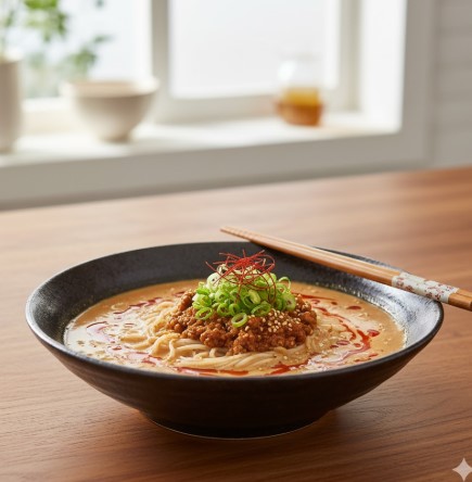 1. 濃厚担々そうめん（ガッツリ系・時短）