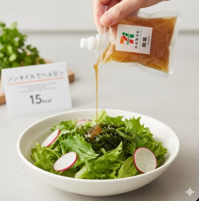 セブンイレブン ノンオイルの和風はダイエット向き