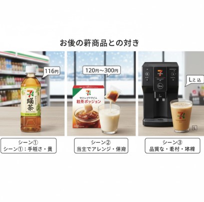 セブンイレブン　他の紅茶商品との違い