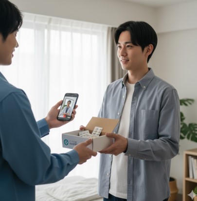 セブンイレブン　オンライン診療で処方薬を頼む選択