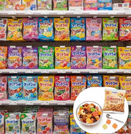 ファミマの5種のナッツ&フルーツまとめ