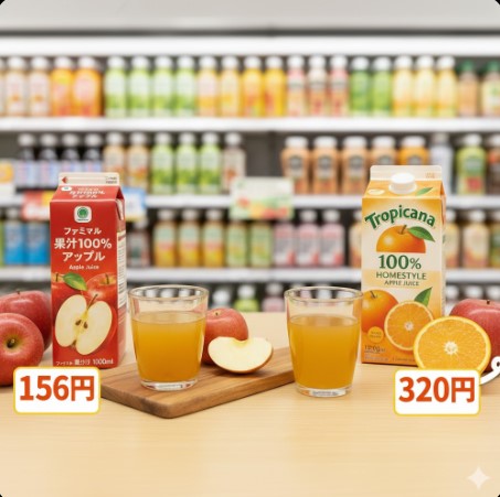  比較検証！トロピカーナの値段は？