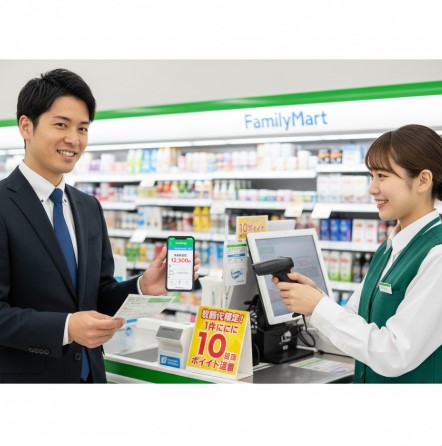 ファミペイ翌月払いの活用で還元率アップ