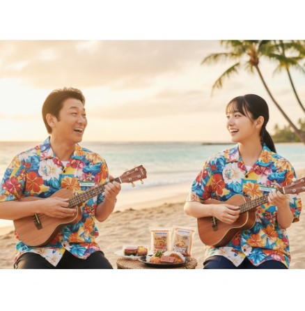 ハワイ篇でウクレレを弾く二人の関係性