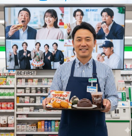 ファミリーマートCM最新出演者！吉田鋼太郎と八木莉可子を解説