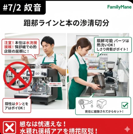 ファミリーマートのコーヒーマシン清掃のまとめ