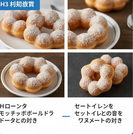 生コッペパンの種類とドーナツの選び方