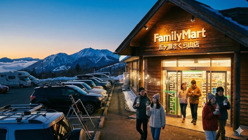 【徹底解説】ファミリーマート五ヶ瀬さくら山店の営業時間と口コミ評価まとめ