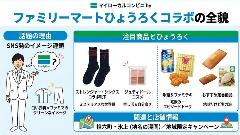 ファミリーマートひょうろく話題の理由とコラボ情報の全貌を解説