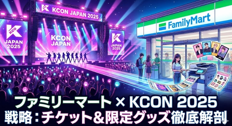 ファミリーマートKCONチケット攻略！2025年最新プリント情報