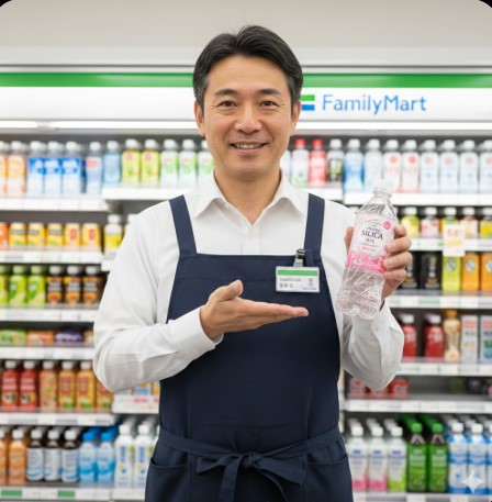 ファミリーマート霧島の天然水シリカ徹底解説！効果や口コミ・成分は？