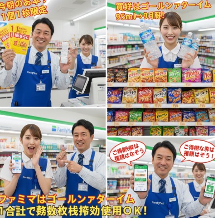 ファミリーマートもう一本完全攻略!今週の対象商品と交換法