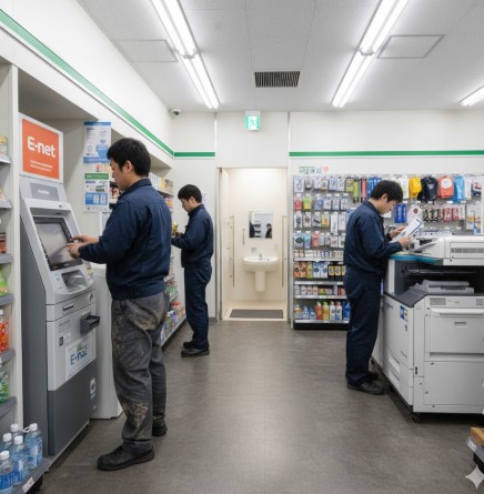 ATMやトイレなどの設備情報