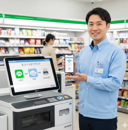 スマホからファミリーマートでPDF印刷する方法と料金を解説