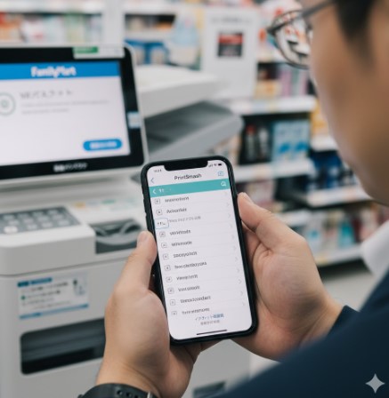 Wi-Fiで送るPrintSmashの手順