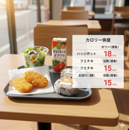 ホットスナックと揚げ物一覧