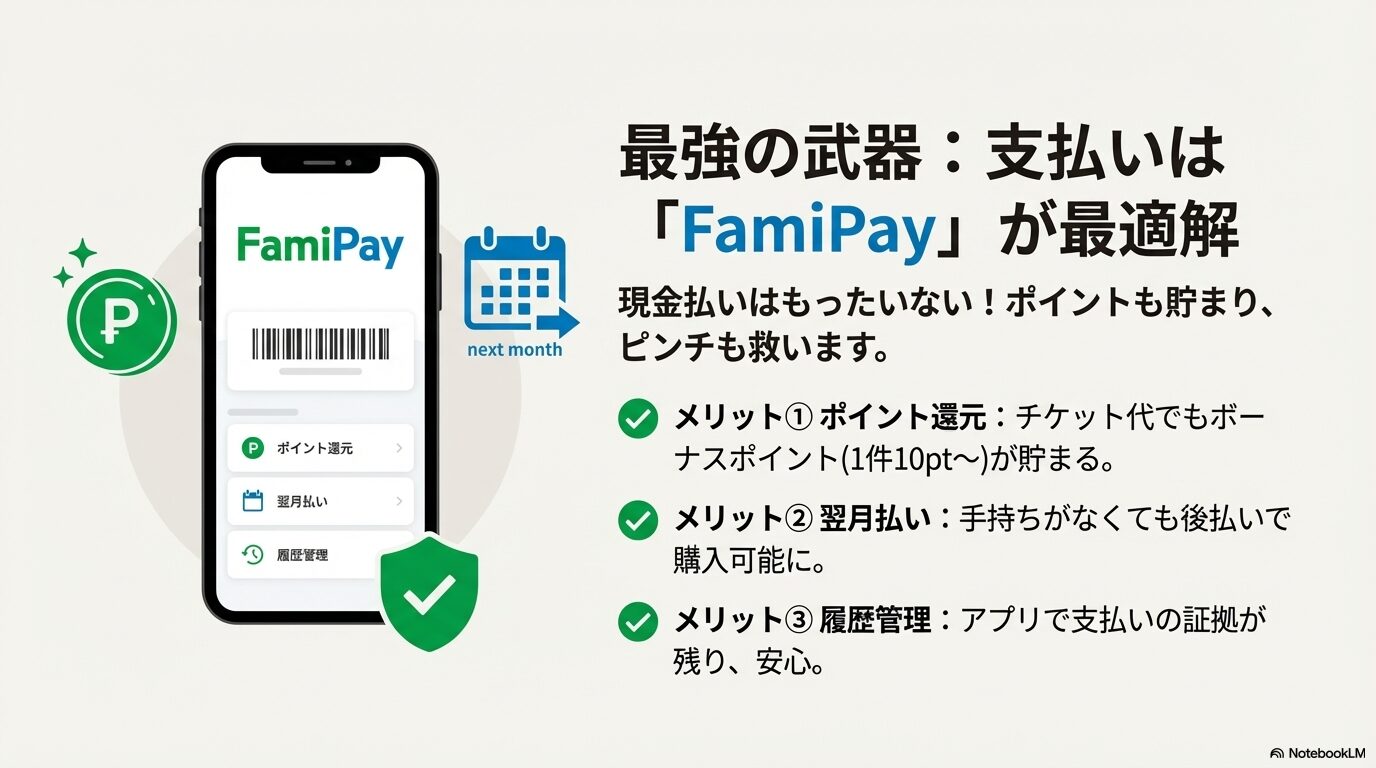 48時間発券ロックのカギアイコン、木曜日メンテナンスの時計アイコン、手数料のコインアイコンを示した、見落としがちな3つの罠の解説図。