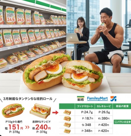 サラダチキン&たまごロールの具材詳細