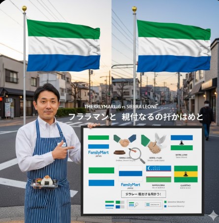 ファミマカラーの国はどこですか？